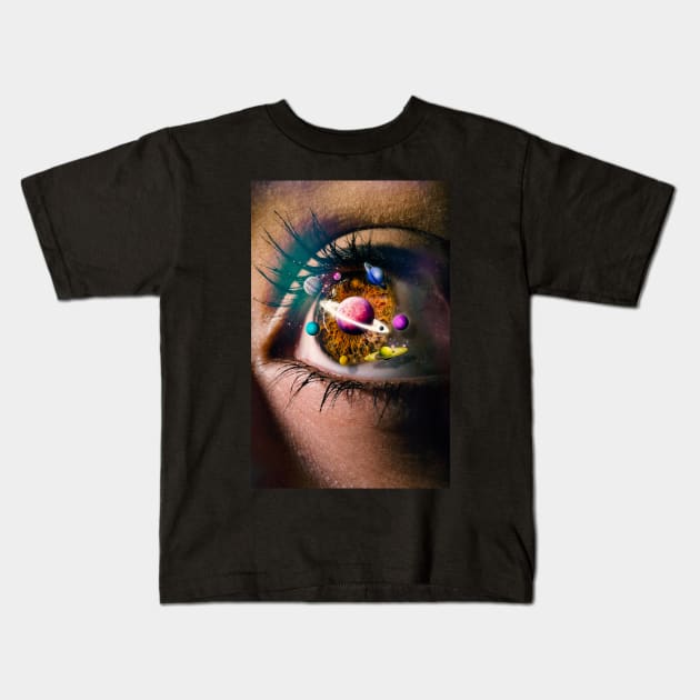 Perception Kids T-Shirt by SeamlessOo